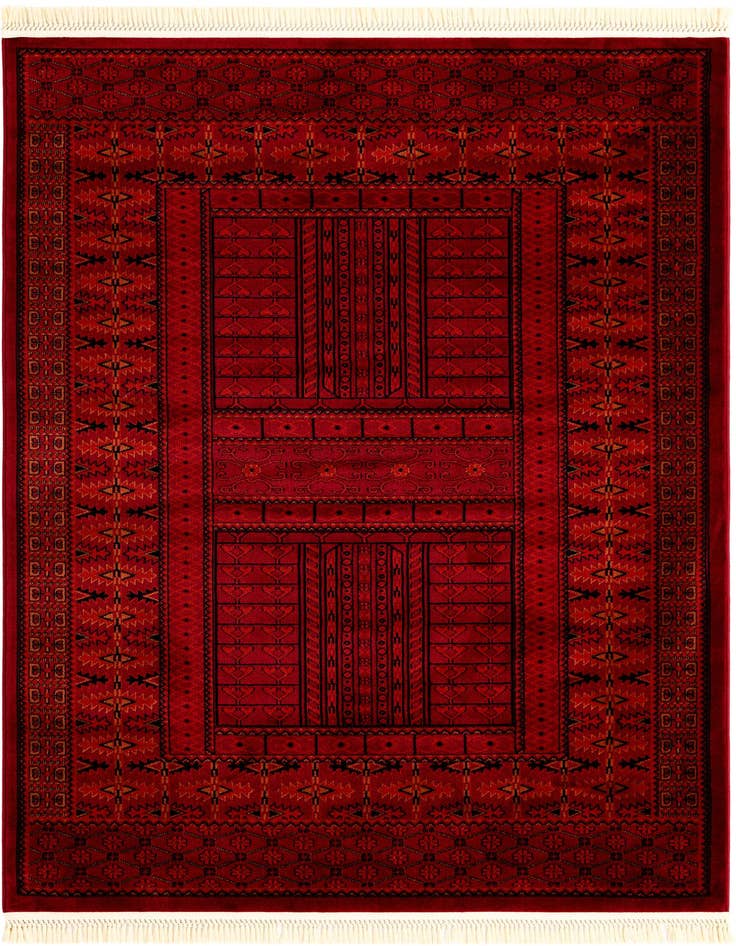 Detail image of 5' 3 x 8' Bokhara Rug