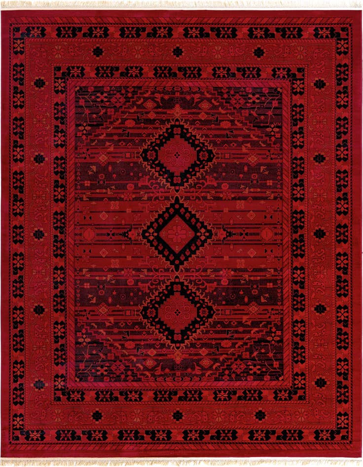 Detail image of 10' x 13' Bokhara Rug