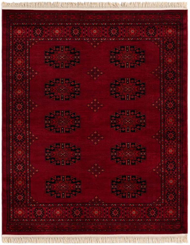 Detail image of 5' 3 x 7' Bokhara Rug