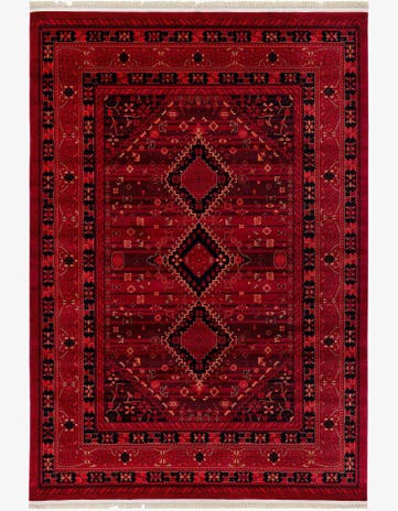 Red Bokhara Rug