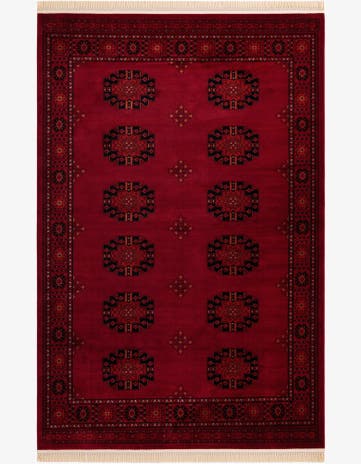 Red Bokhara Rug