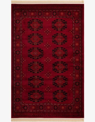 Red Bokhara Rug