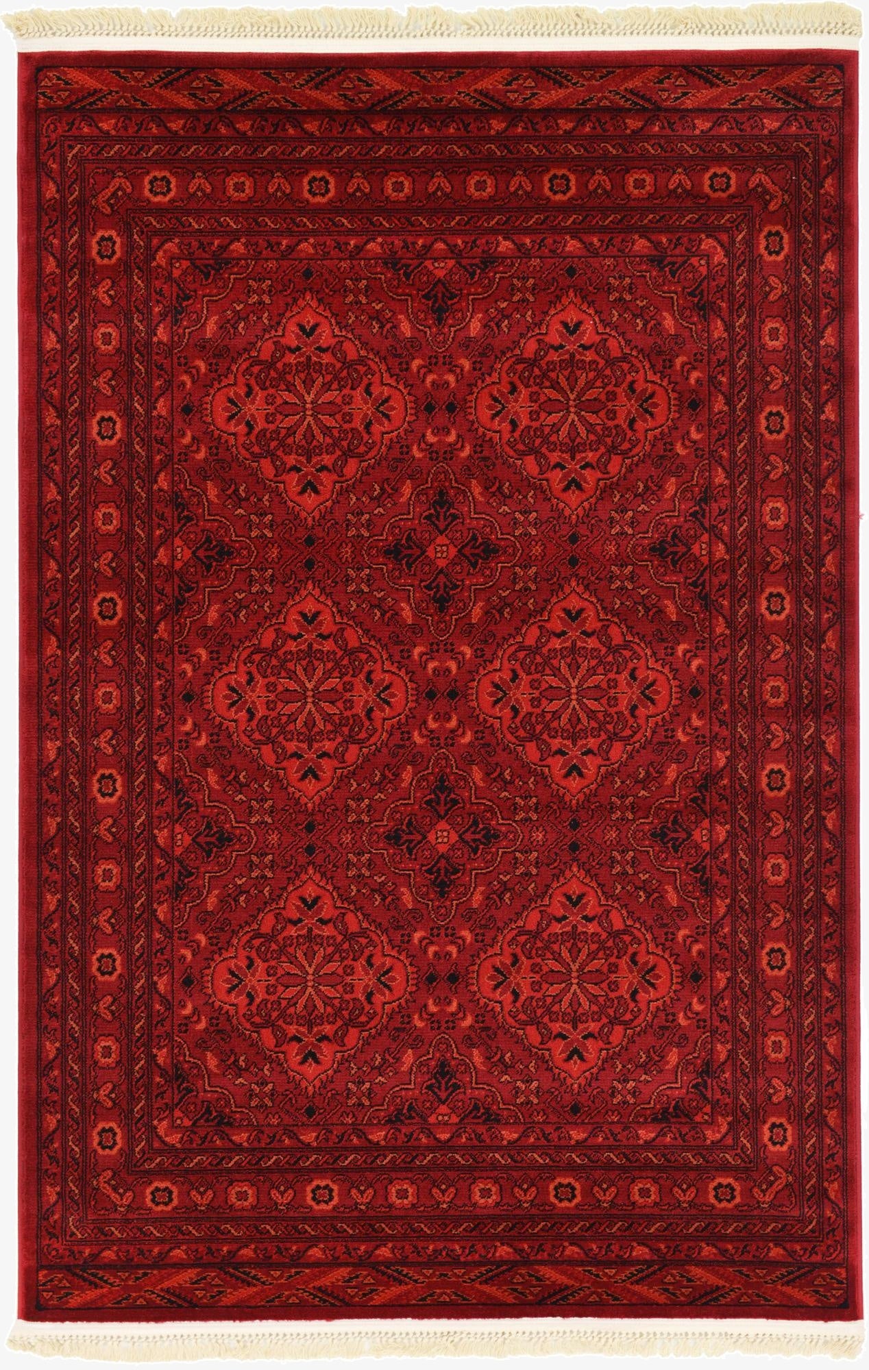 Primary image 4' x 6' Bokhara Rug