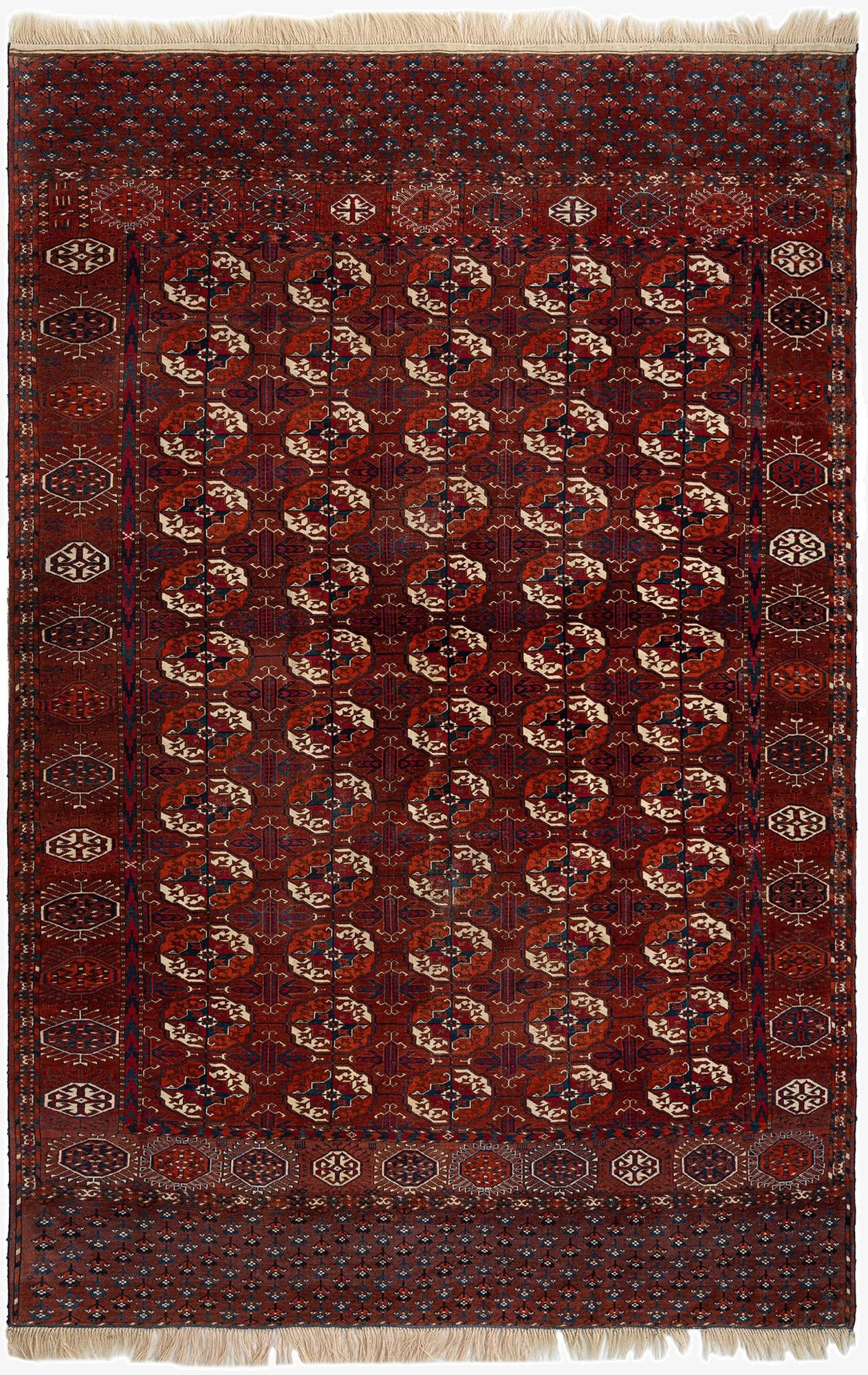 6' 4 x 9' 7 Bokhara Wool Rug