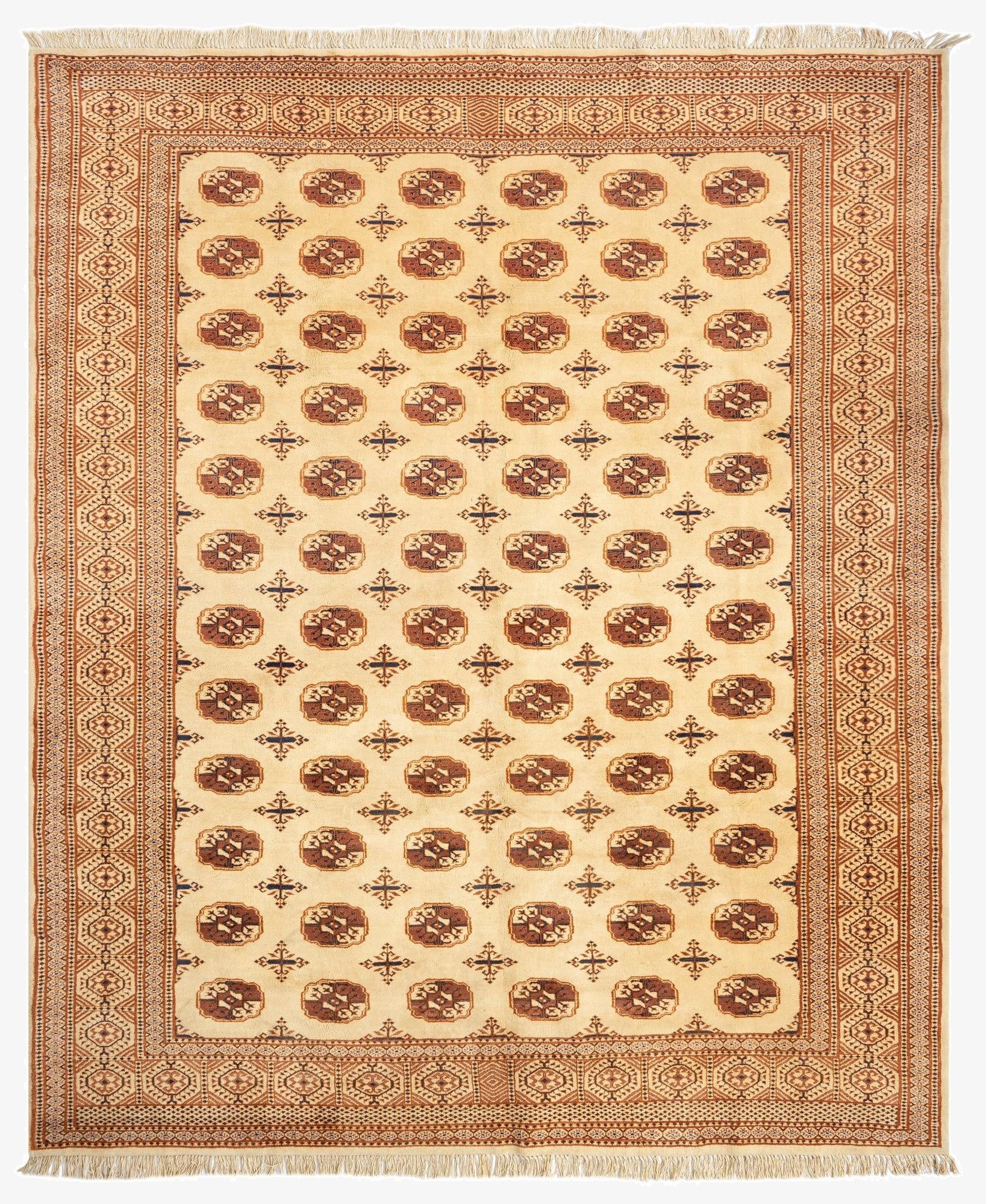 8' 7 x 10' 3 Bokhara Wool Rug