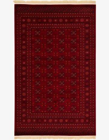 Red Bokhara Rug