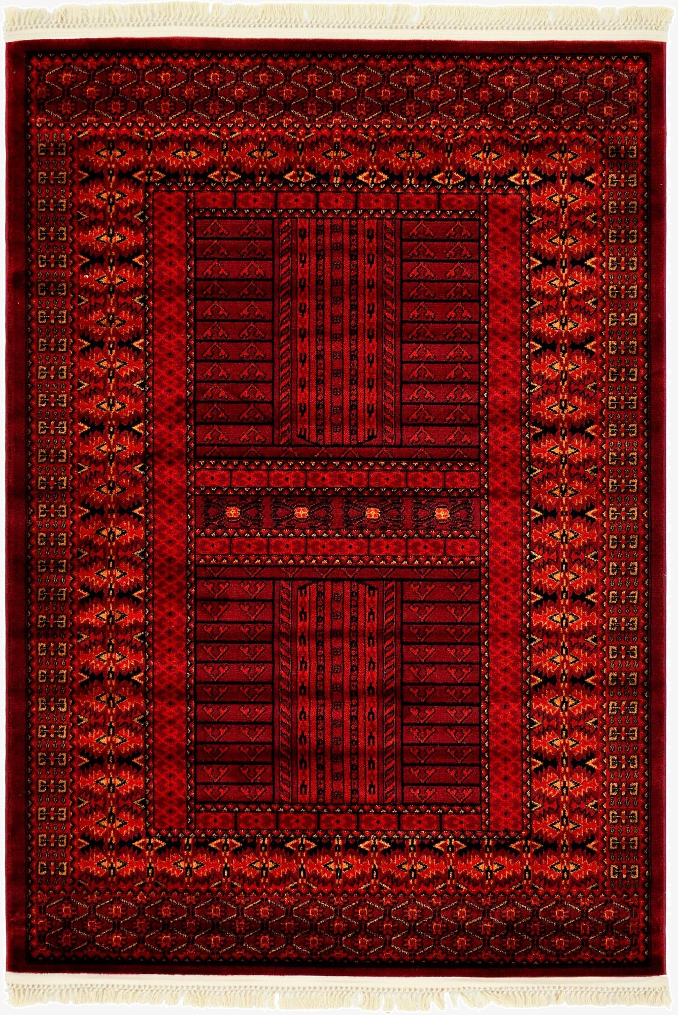 Primary image 4' x 6' Bokhara Rug