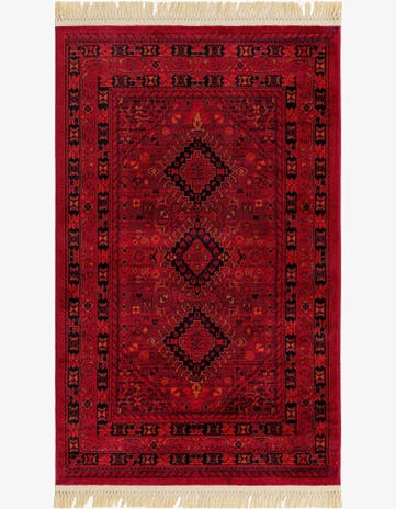 Red Bokhara Rug