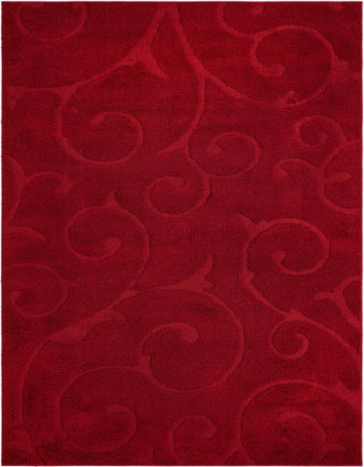 Detail image of 6' x 9' Botanical Shag Rug