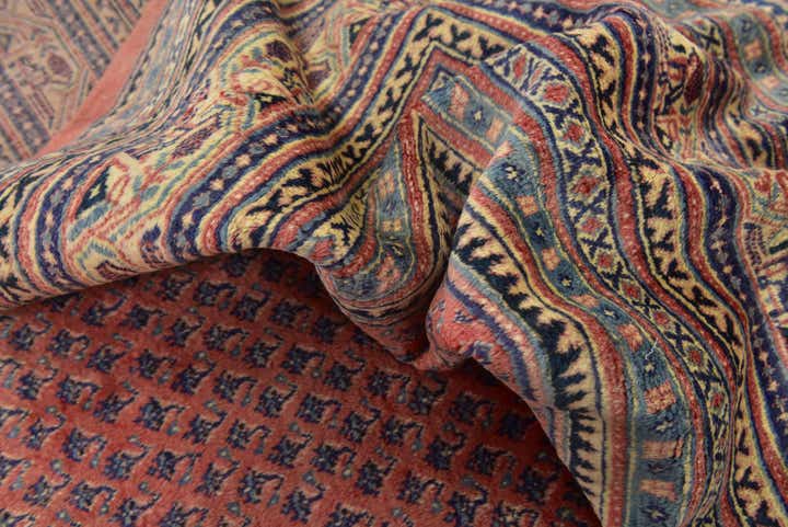 9' 3 x 12' 8 Hand Knotted Botemir Persian Wool Rug