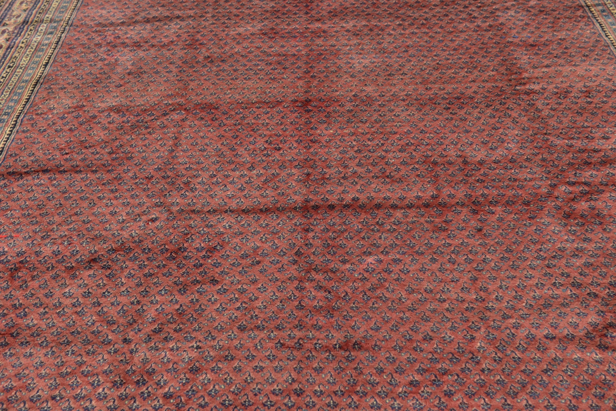 9' 3 x 12' 8 Hand Knotted Botemir Persian Wool Rug