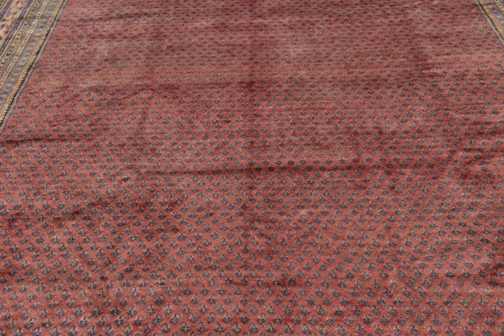 Detail image of 9' 3 x 12' 8 Hand Knotted Botemir Persian Wool Rug