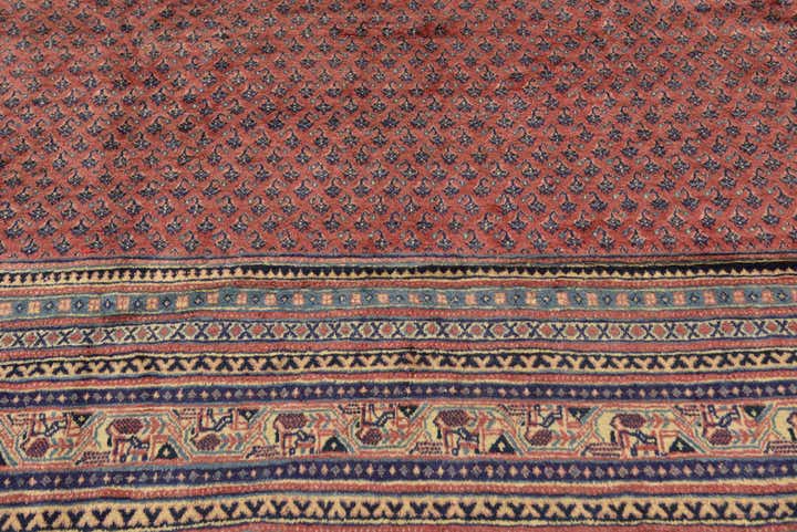 9' 3 x 12' 8 Hand Knotted Botemir Persian Wool Rug