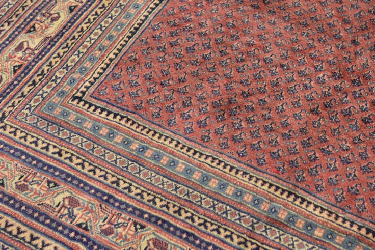 Detail image of 9' 3 x 12' 8 Hand Knotted Botemir Persian Wool Rug