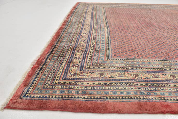 Detail image of 9' 3 x 12' 8 Hand Knotted Botemir Persian Wool Rug