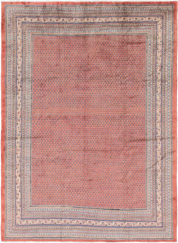 9' 3 x 12' 8 Hand Knotted Botemir Persian Wool Rug