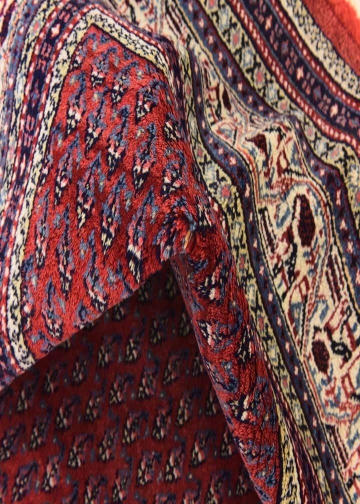 8' 5 x 10' 5 Hand Knotted Botemir Persian Wool Rug