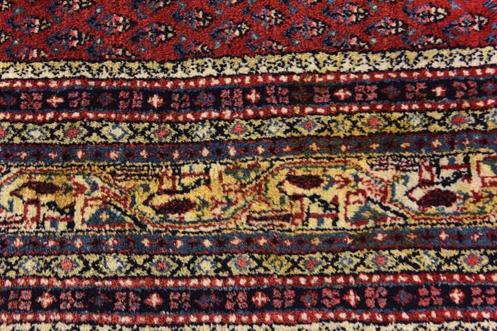 8' 5 x 10' 5 Hand Knotted Botemir Persian Wool Rug