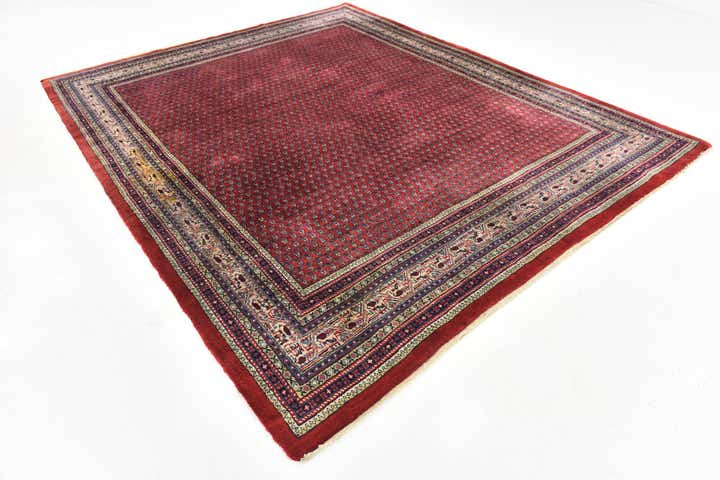 8' 5 x 10' 5 Hand Knotted Botemir Persian Wool Rug