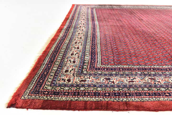 8' 5 x 10' 5 Hand Knotted Botemir Persian Wool Rug
