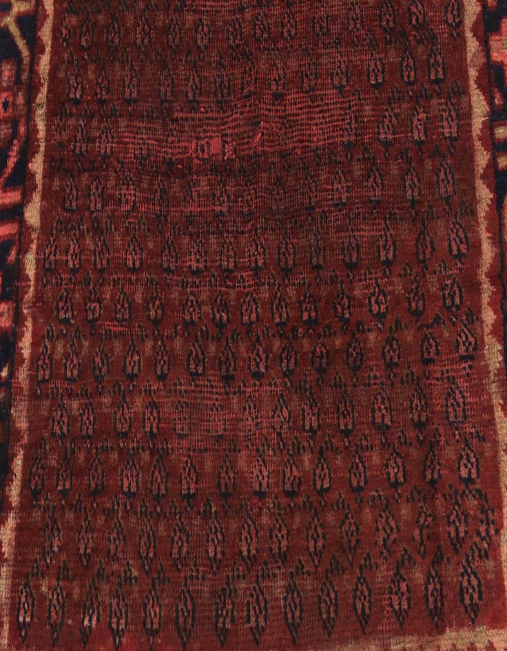 Detail image of 3' 6 x 5' Hand Knotted Botemir Persian Wool Rug