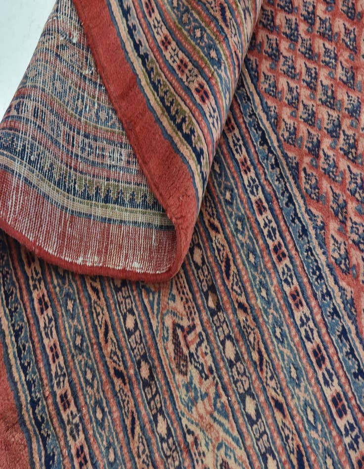 Detail image of 10' 10 x 13' 5  Hand Knotted Botemir Persian Wool Rug