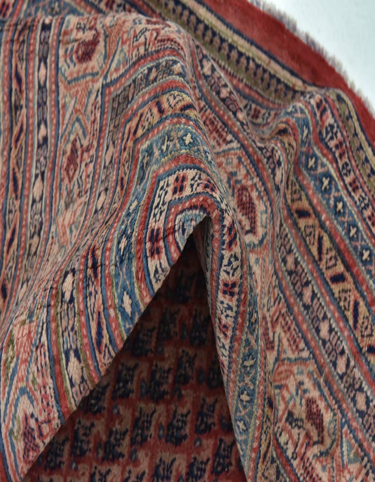 Detail image of 10' 10 x 13' 5  Hand Knotted Botemir Persian Wool Rug