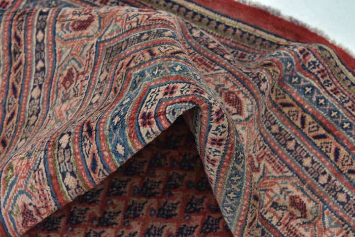 10' 10 x 13' 5 Hand Knotted Botemir Persian Wool Rug