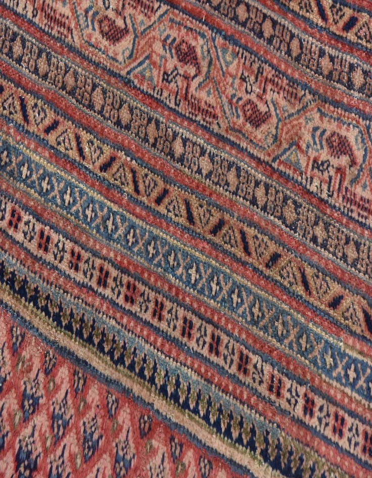Detail image of 10' 10 x 13' 5  Hand Knotted Botemir Persian Wool Rug