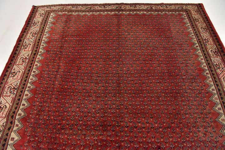 7' x 10' 2 Hand Knotted Botemir Persian Wool Rug