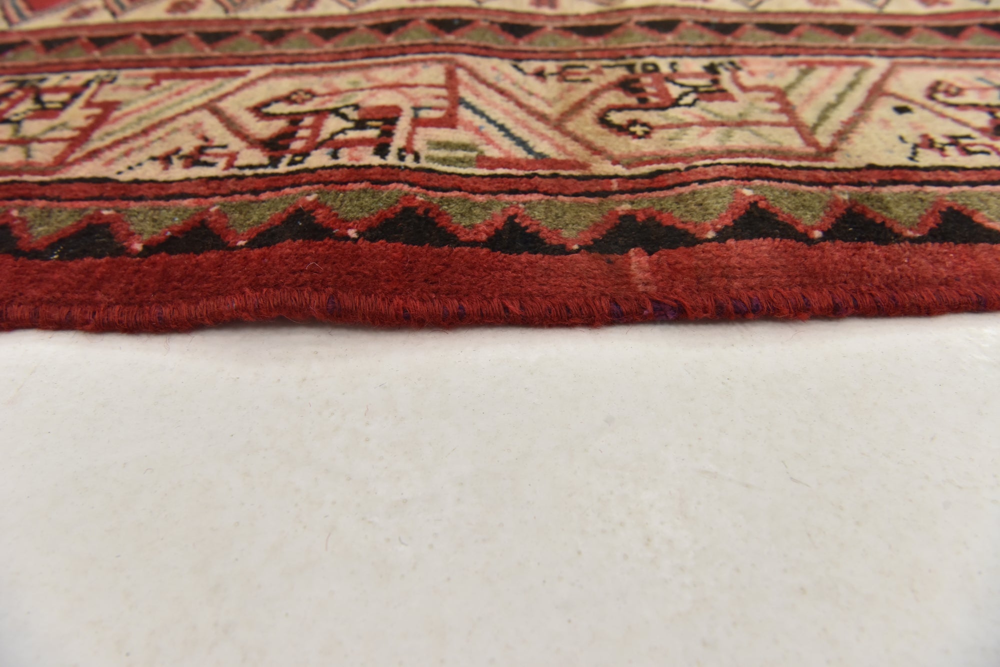 7' x 10' 2 Hand Knotted Botemir Persian Wool Rug