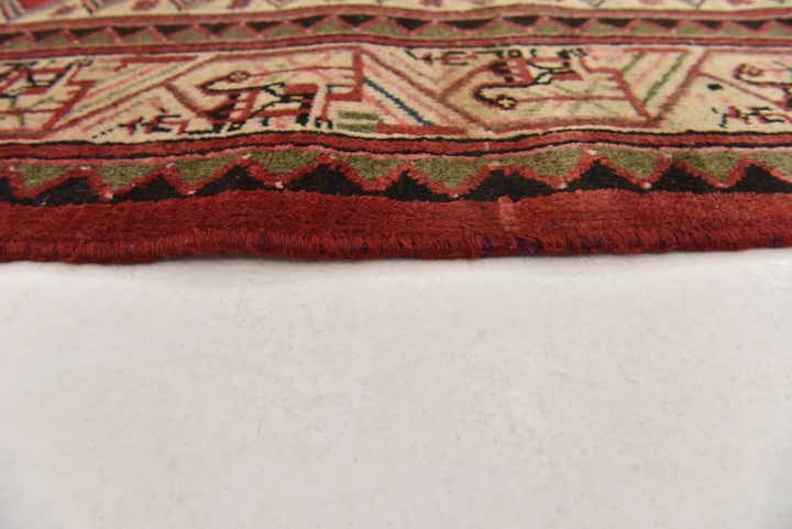 7' x 10' 2 Hand Knotted Botemir Persian Wool Rug