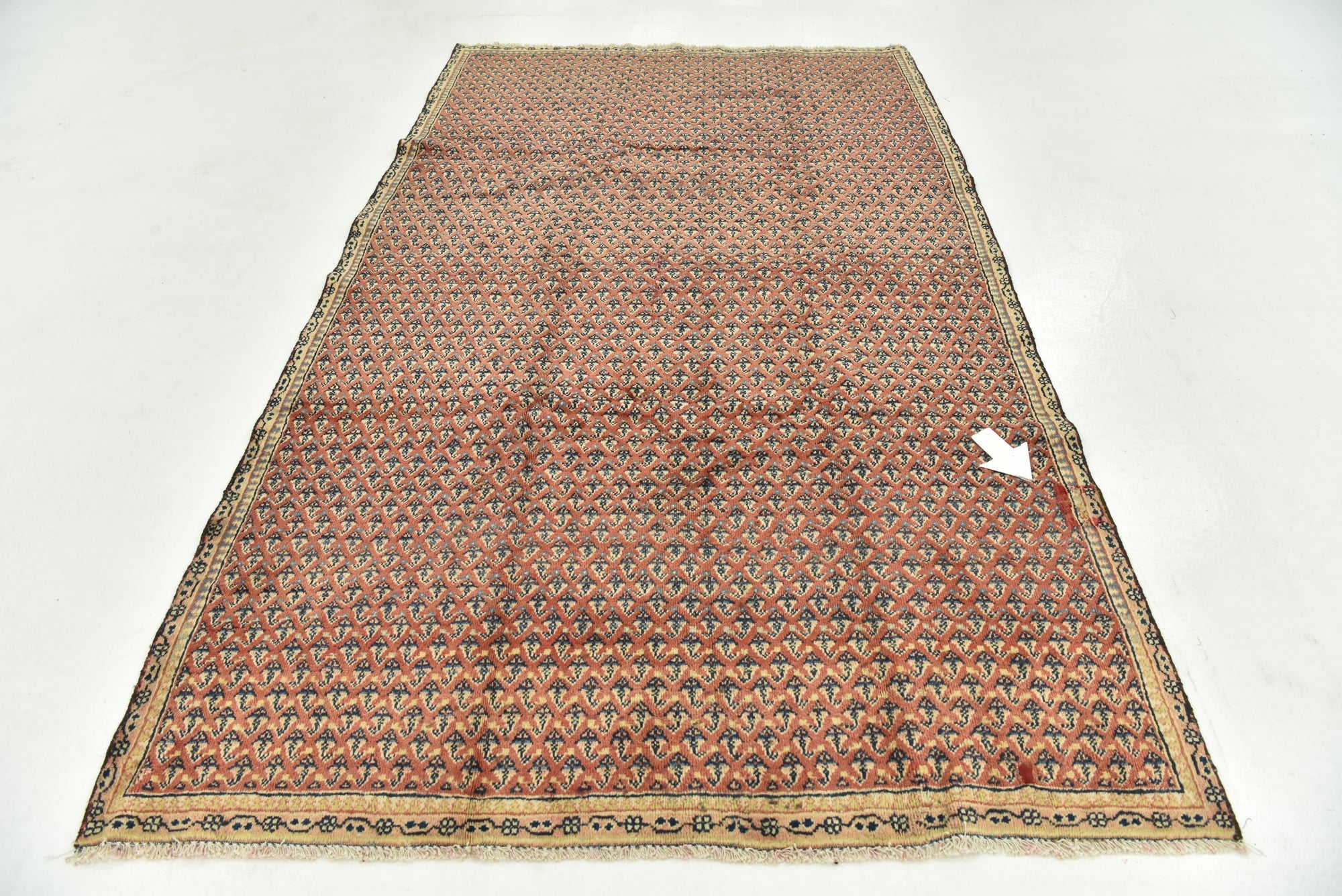 5' x 8' 3 Hand Knotted Botemir Persian Rug