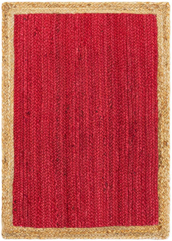 2' 2 x 3' 1 Handmade Braided Jute Rug