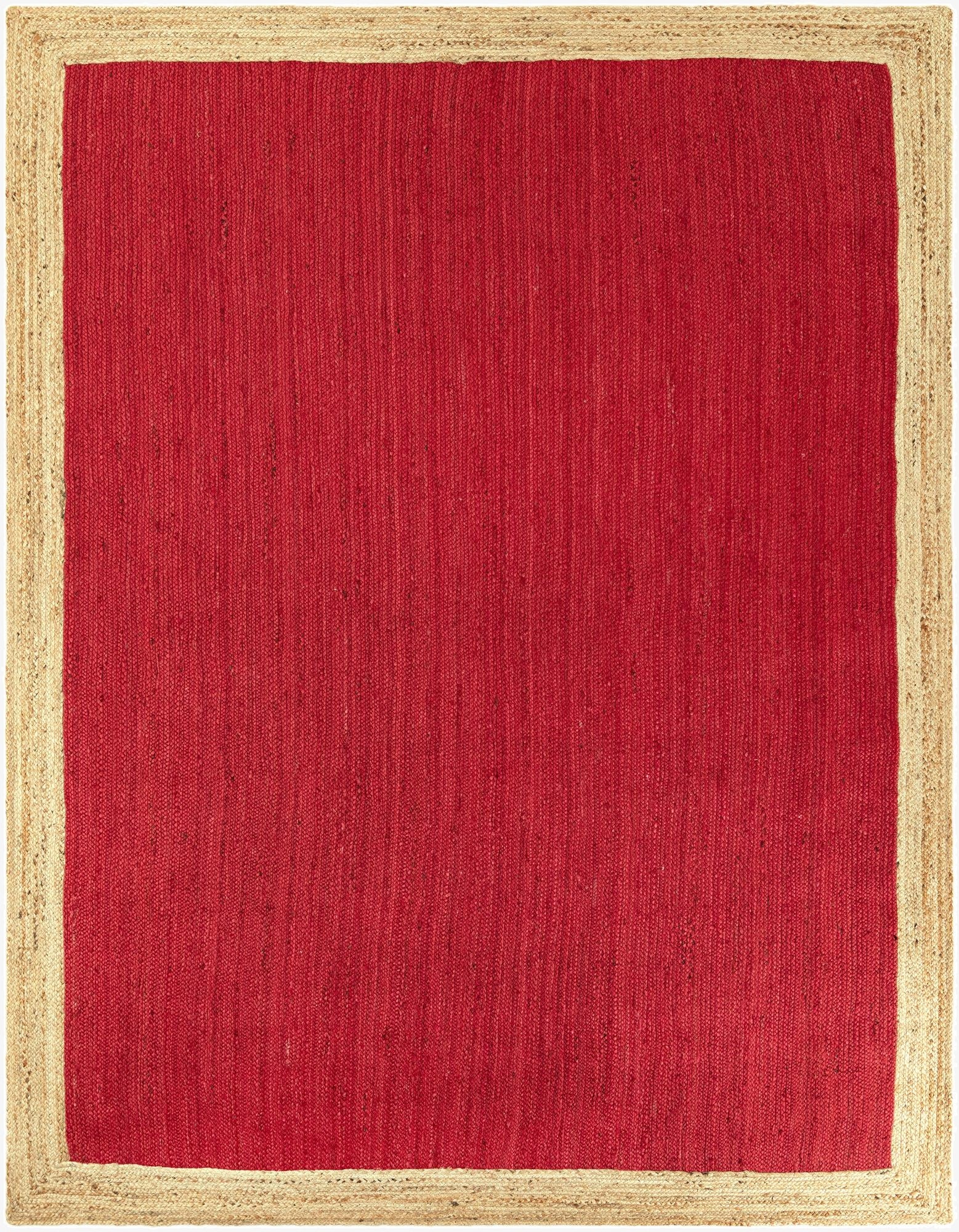 9' x 12'  Hand Braided Jute Rug