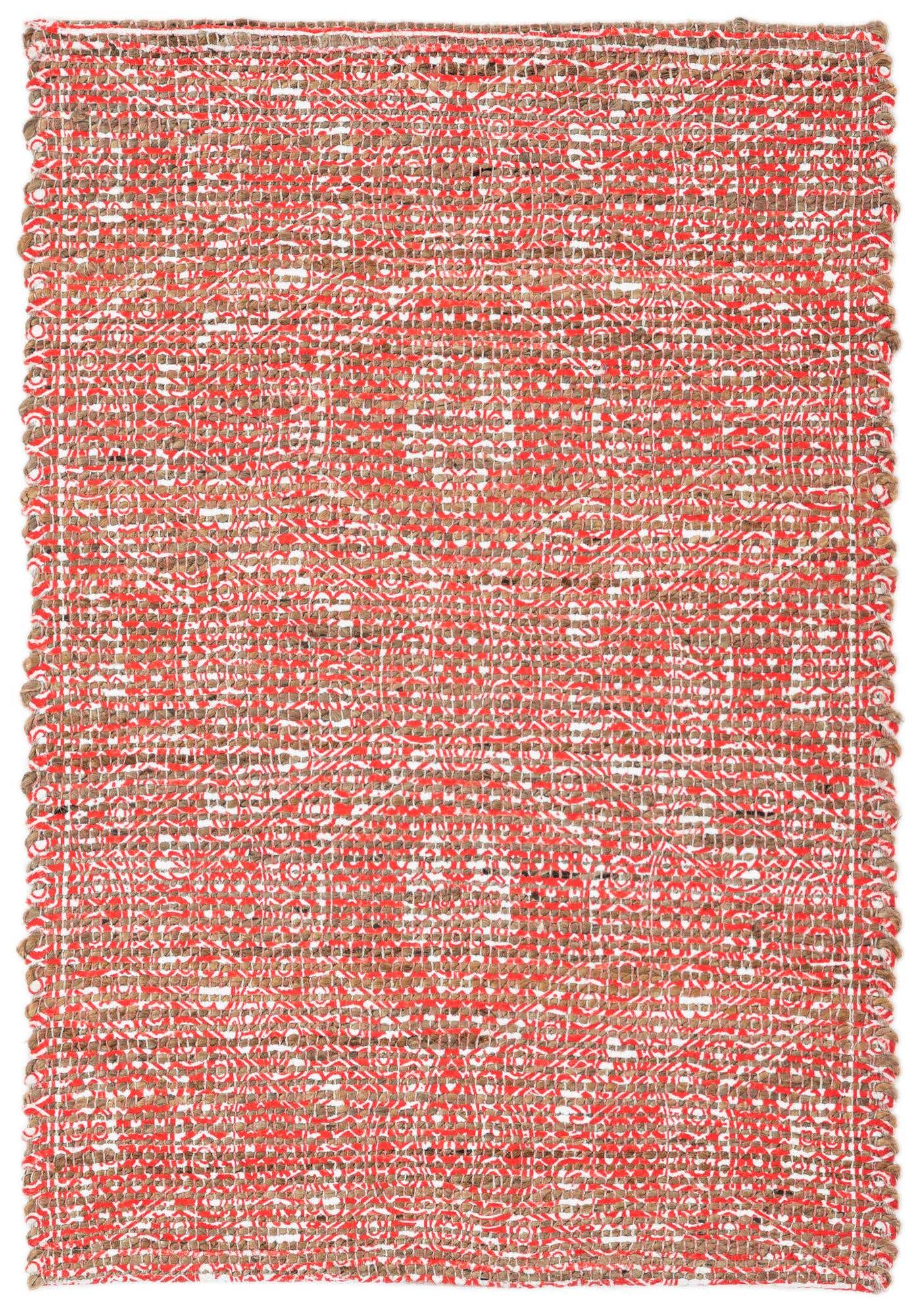 2' 1 x 3' Hand Woven Chenille Jute Rug