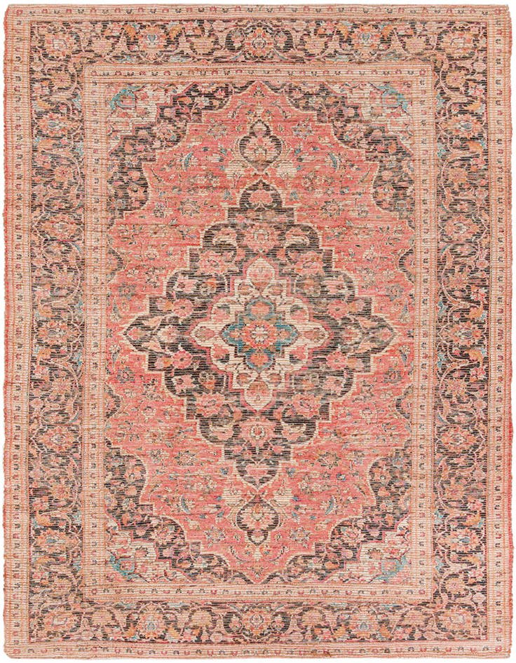Detail image of 7' 10 x 10' Chenille Jute Rug
