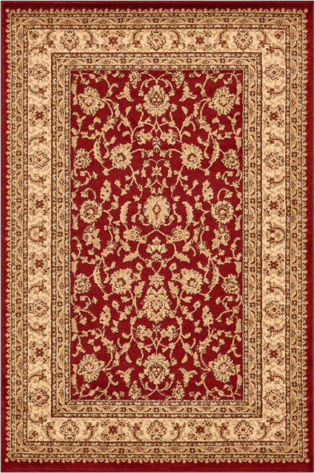 Detailansicht von 125cm x 185cm Klassischer Agra Teppich