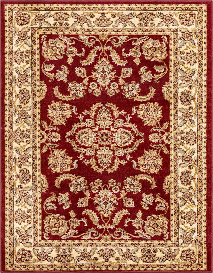 Detail image of 4' 1 x 6' 1 Classic Agra Rug