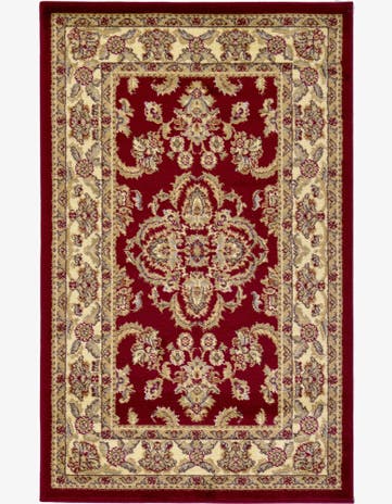 Red Classic Agra Rug