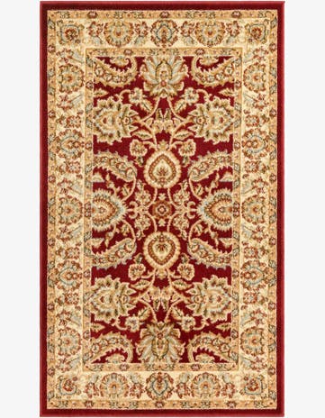 Red Classic Agra Rug