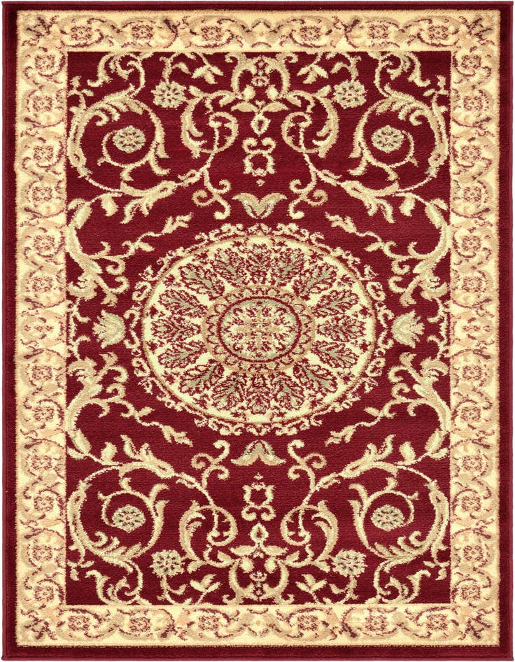 Detail image of 3' x 5' 3 Classic Aubusson Rug