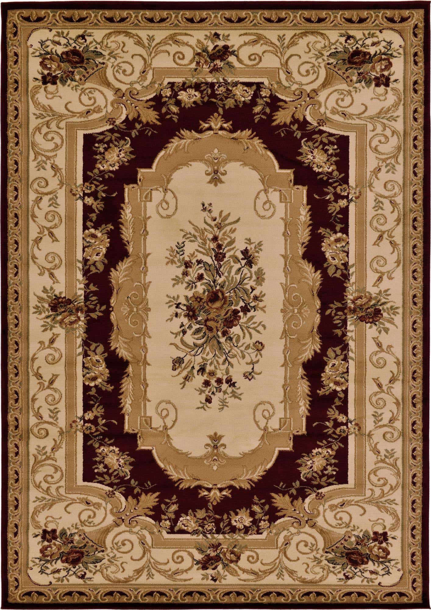 7' x 10' Classic Aubusson Rug