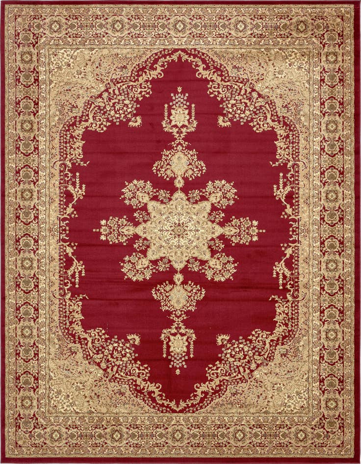 Detail image of 10' x 13' Classic Aubusson Rug