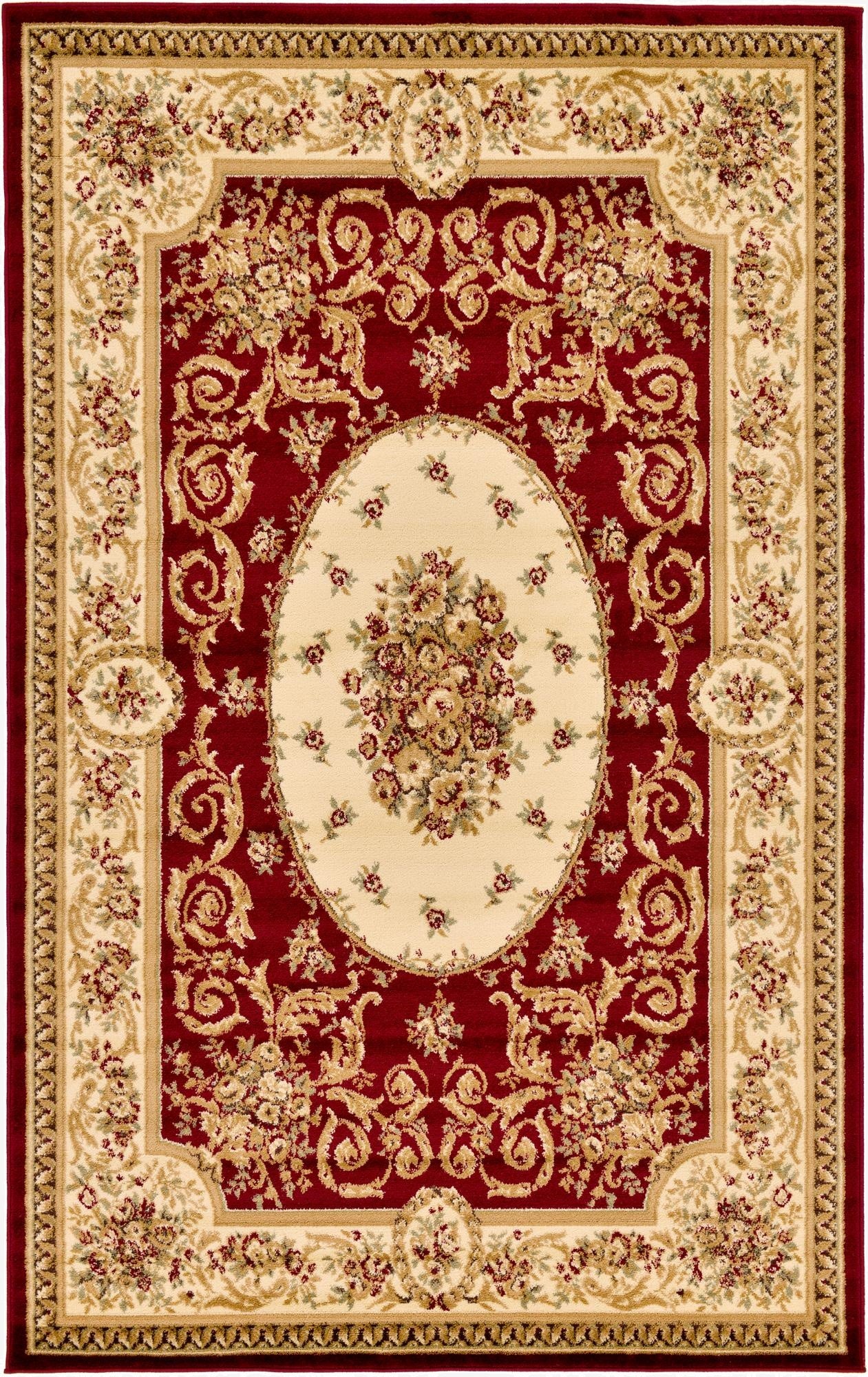 5' x 8' Classic Aubusson Rug
