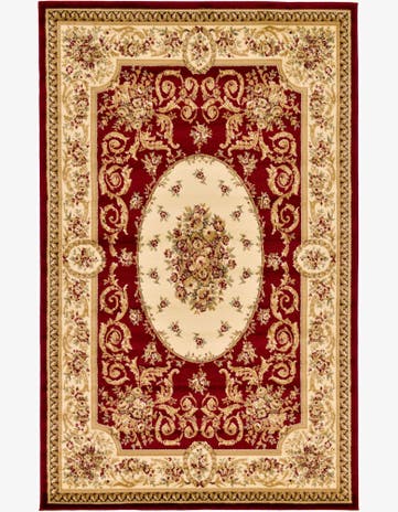 5' x 8' Classic Aubusson Rug