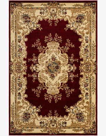 6' x 9' Classic Aubusson Rug