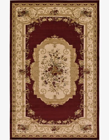 10' 6 x 16' 5 Classic Aubusson Rug