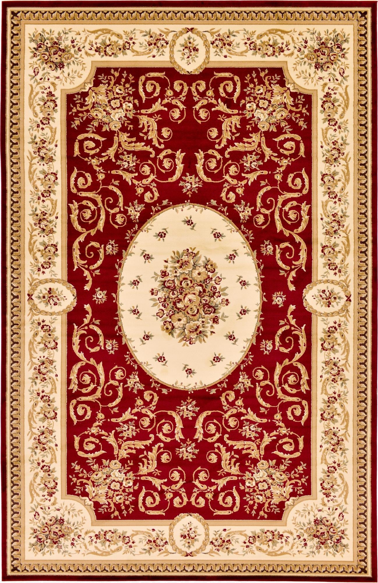 10' 6 x 16' 5 Classic Aubusson Rug