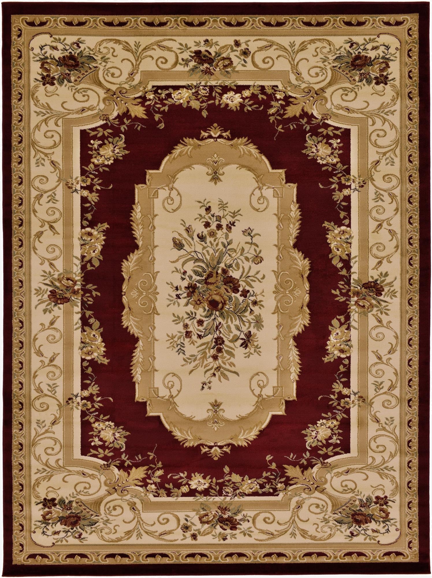 9' x 12' Classic Aubusson Rug